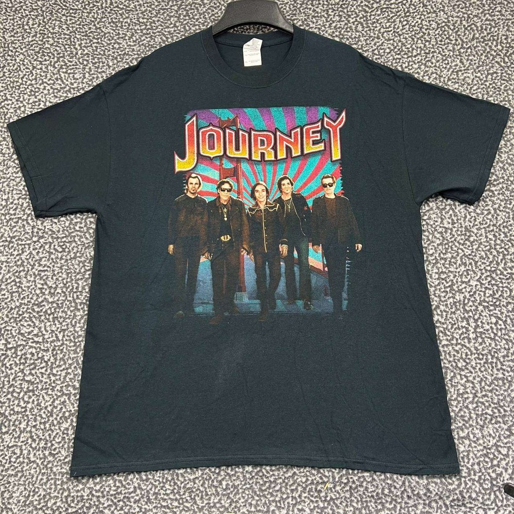 Vintage Journey Shirt Men XL San Fernando Fest Gildan Short Sleeve Deadstock New